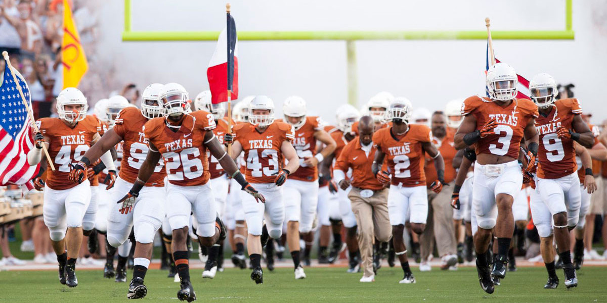 Texas display video game can be important versus Michigan